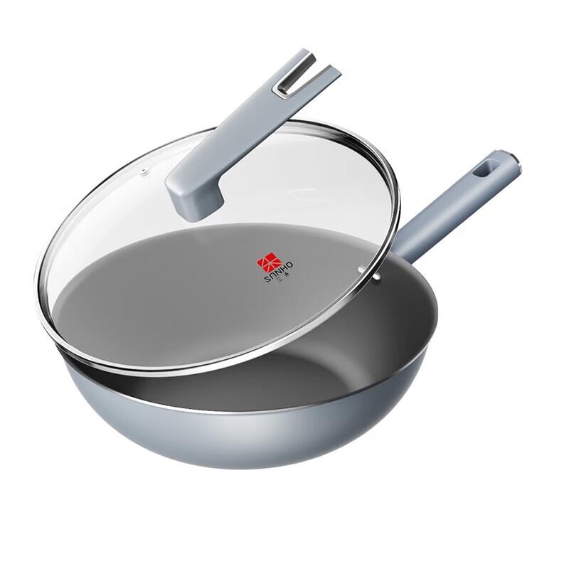 Sanhe Micronano Coating-Free Titanium Wok