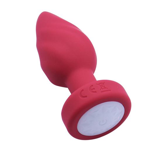 Glow-in-the-Dark Anal Vibrator with 10 Vibration Modes Night-Light Anal Masturbator Massager Adult Novelty Sex Toy