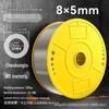 Zhuo Ji 8mm High-Pressure Transparent PU Air Hose for Air Compressors (Sizes: 4/6/10/12/14/16)