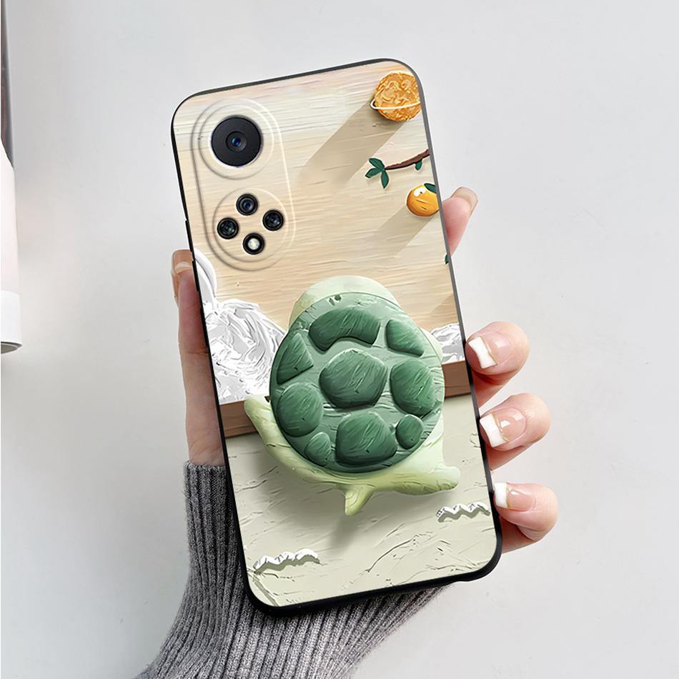 Funda For Honor 50 Capa Huawei Nova 9 Phone Case Soft Silicone Cute Cat Bear Cartoons Back Cover For Nova9 Honor50 Coque Bumper