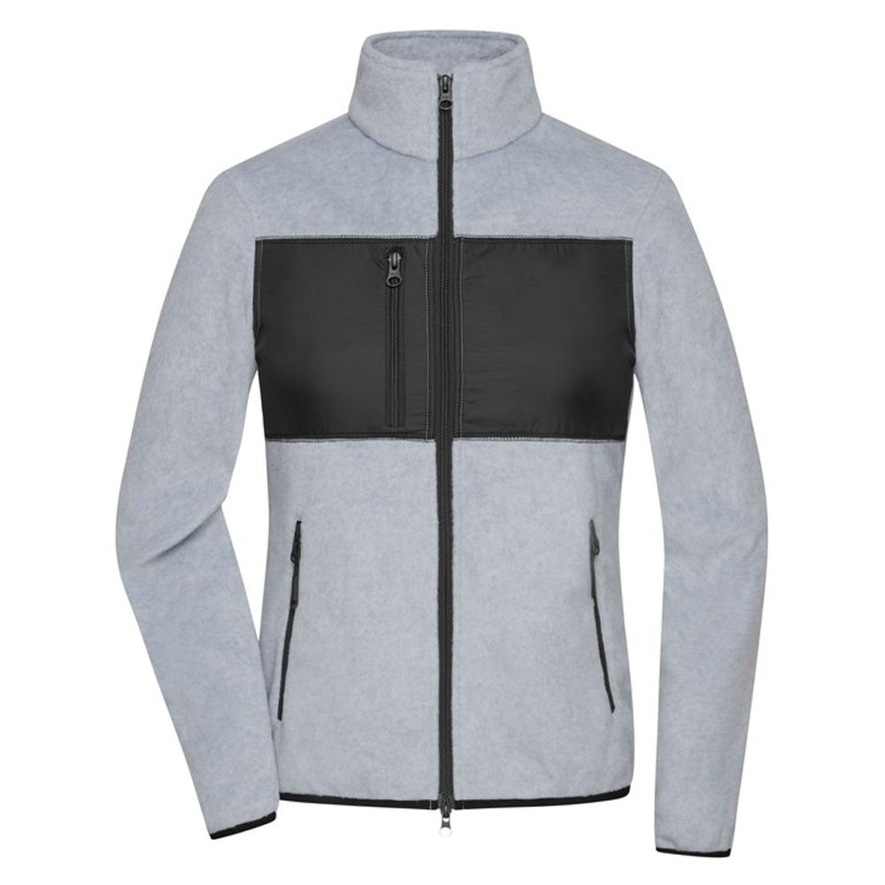 James and Nicholson Womens/Ladies Slim Fleece Jacket