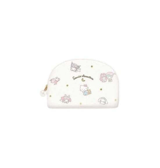 

Sanrio Characters Round Pouch Ivory