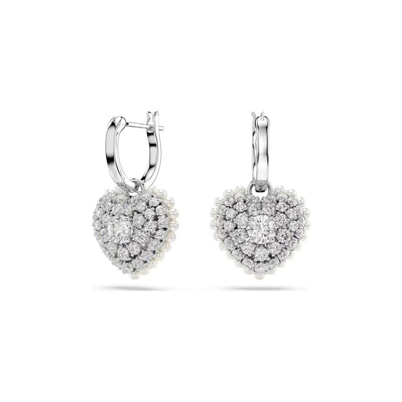 Swarovski Drop-shaped love pendant cubic zirconia