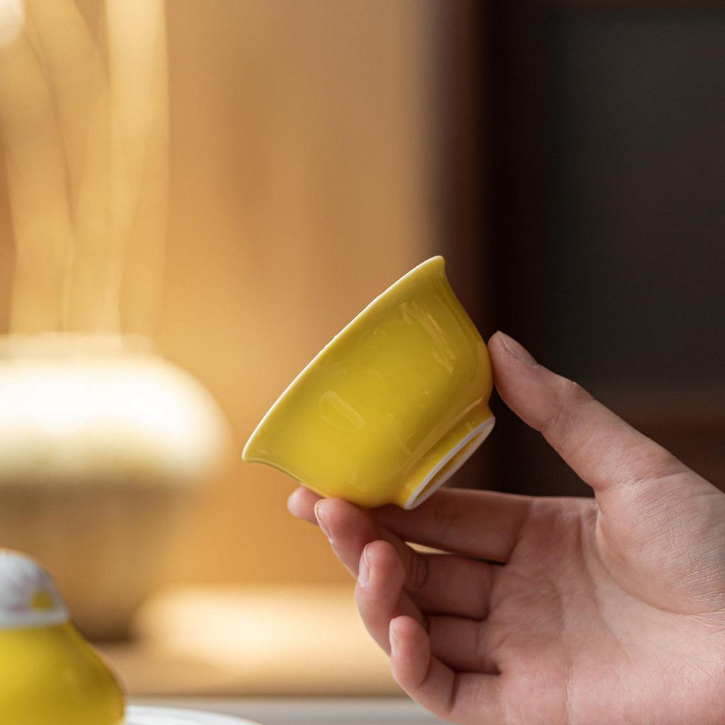 Guanlan Ceramic Kung Fu Tea Tasting Cup - Personal Master Cup