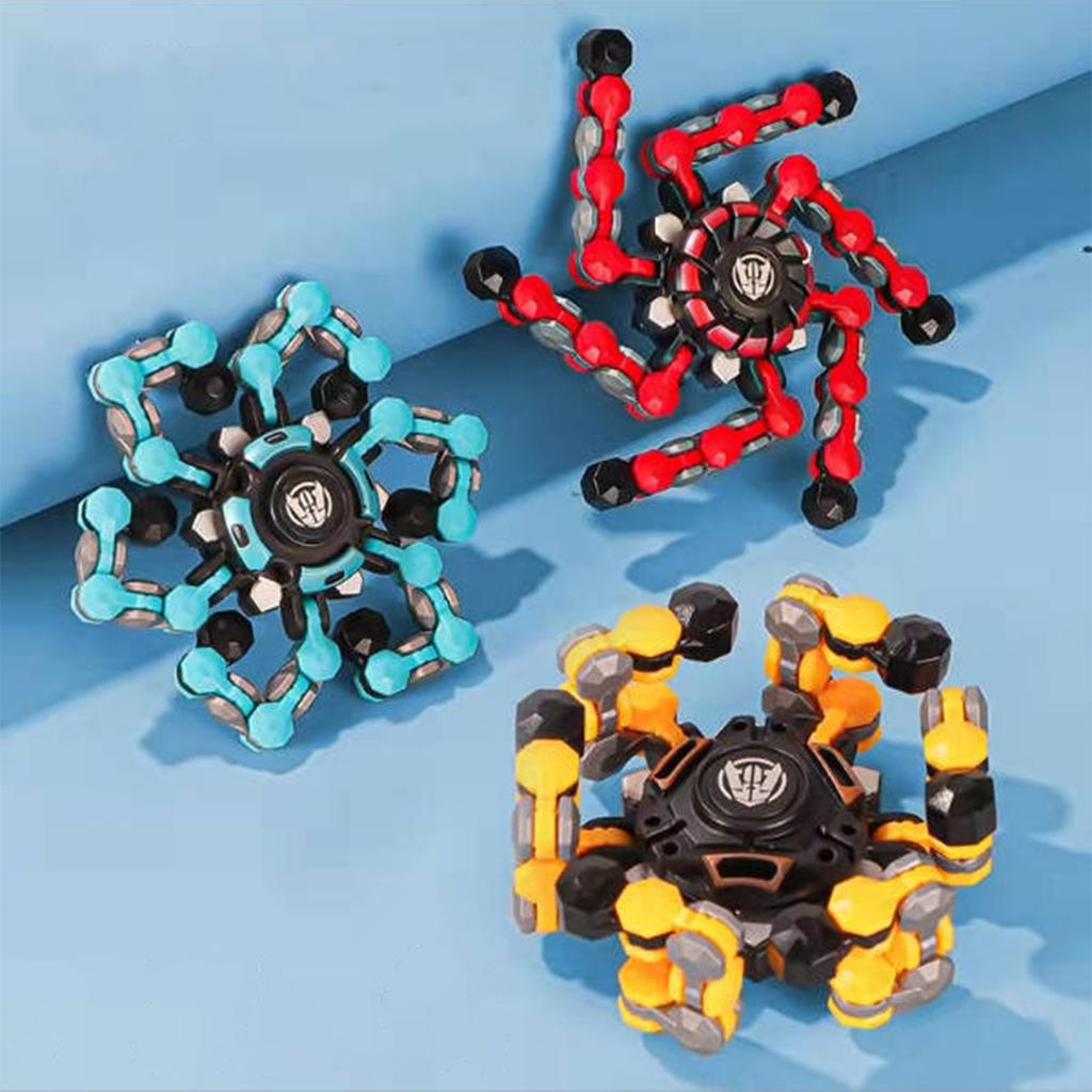 Funny DIY Spinning Gyro Hand Finger Creative Fingertip Mechanical Gyro S