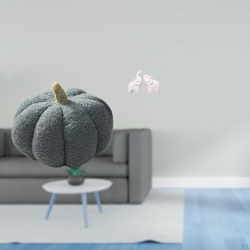 Enchanting Pumpkin Elephant Pillows Unique Decorative Sofa Cushion And Animal Sculptures Ornaments