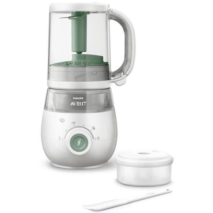 4-in-1 Baby-Dampfgarer-Mixer - PHILIPS AVENT - Dampfgaren - Mixen - Aufwärmen - Auftauen