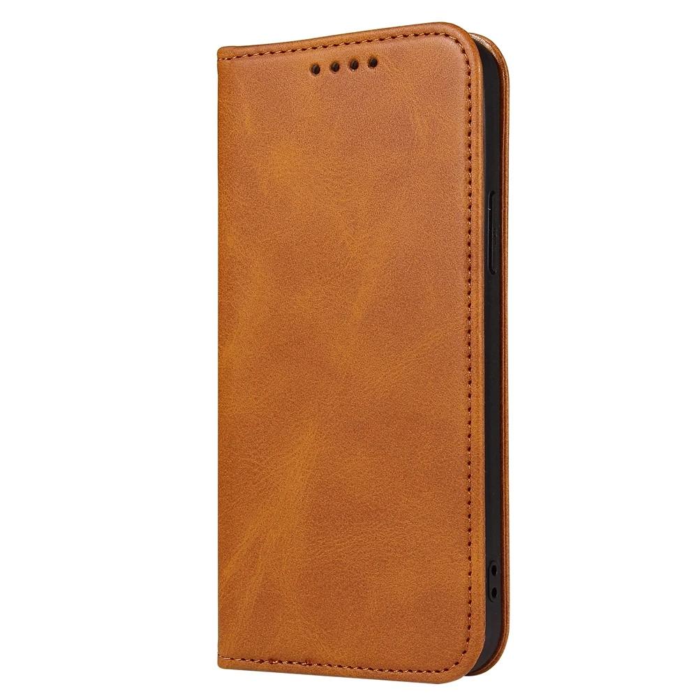 Magnetic Case for Coque iPhone 17 16 14 12 15 Pro Max Case for Funda iPhone 11 13 X XR SE Luxury Leather Flip Cover