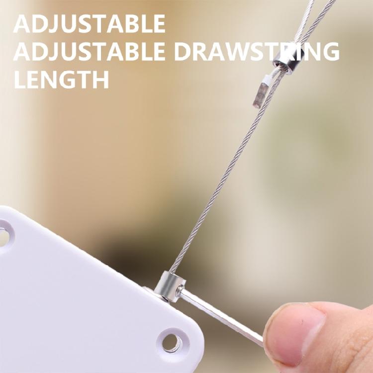 Sliding Door Bedroom Door Automatic Return Door Closers Pull Rope Door Closers Household Door Closers Easy to Use