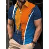 Men's Summer Men's Collar Casual Polo Shirt