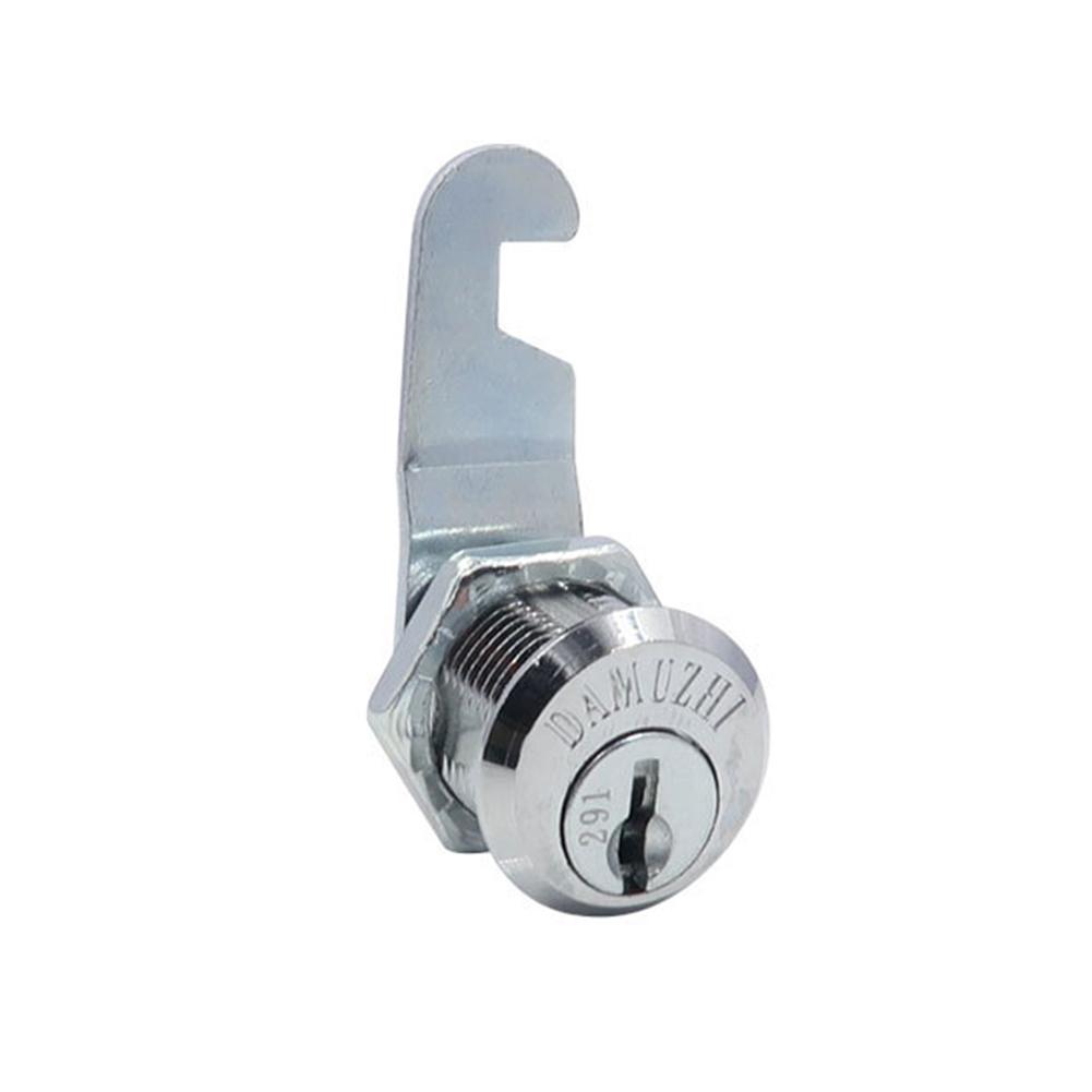 Universal Cam Lock with Keys for Mailbox File Cabinet Drawer Toolbox Lock Cylinder Furniture Privacy Lock