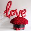 Valentine's Day Love Background Wall Decoration Aluminum Film Balloon Love Balloon Bear Balloon