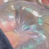 Stress Relief Steamed Bun Toy Portable Travel Slow Rising Clear Bun Sensory Toy Kids Adults Soft Stress Ball Bun Squeeze Pinch Fidget Toy