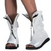 Fashion 2025 Spring Autumn New Womens Sandals Simple Comfort Women Shoe Versatile Light Womens Single Boots Casual Women's Leather Shoes