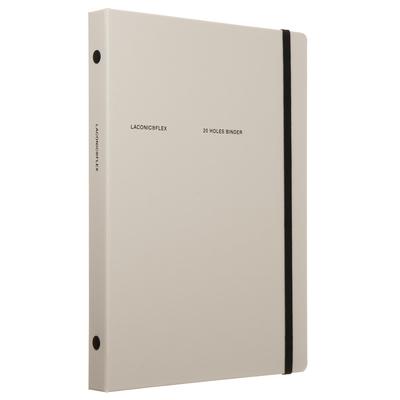 Laconic Binder A5 FLEX Beige Loose-Leaf 20-Hole LFX13-BE