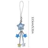 Star Bead Tassels Pendant Phone Charm Hanging Rope Cute Phone Chain Strap Bag Decoration Lanyard Keychain Accessories