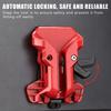 High-Hardness Self-Locking Drill Holder With Belt Clip Quick Release Power Accessory for Workshop DIY Wood Processing Work