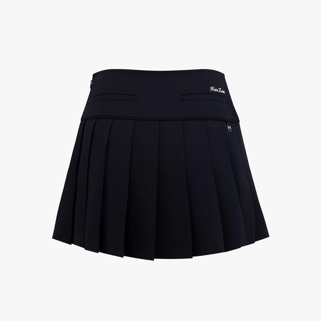 FAIRLIAR GOLF Fl Performance Pleated Skirt (Black)