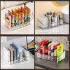 Plastic Compartment Holder Transparent Makeup Holder New Storage Rack  Desk Organizer