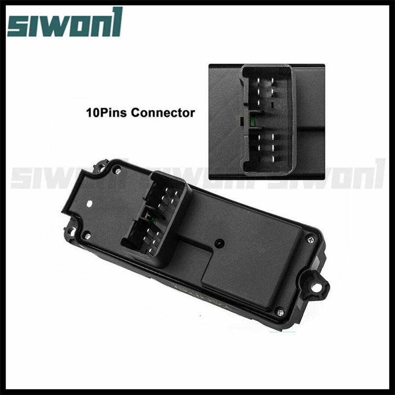 High Quality BN8F-66-350A Front Left Drive Side 10 P Window Switch For 2004-2009 Mazda 3 BN8F66350A