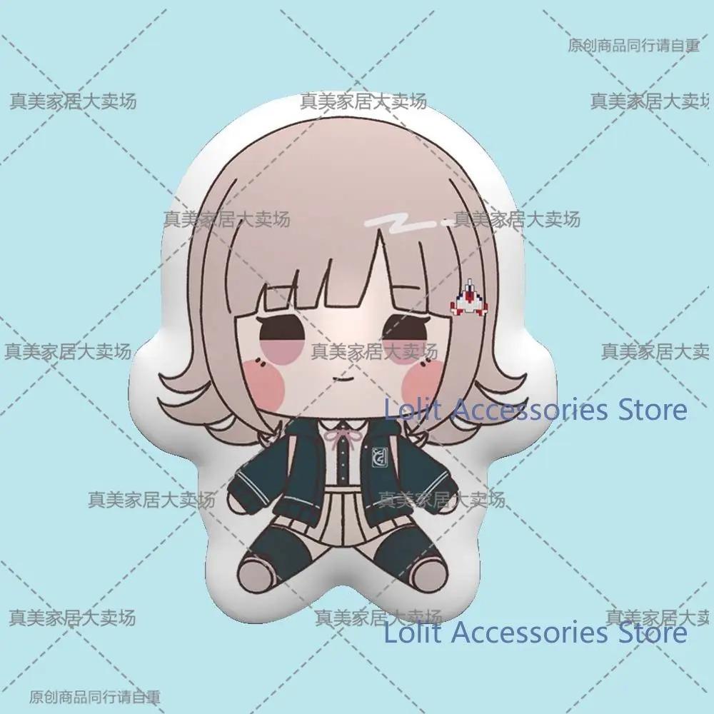 Danganronpa V3 Nanami ChiaKi Kokichi Oma Puppet Short Plush Idol Pillow Sofa Cushions Cosplay Cartoon Cotton Figure Nap Pillows