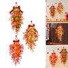 Chinese New Year's Blessing Wreath 2026 Crafting Berry Garland Spring Festival Hanging Ornament for Home Fireplace Restaurant