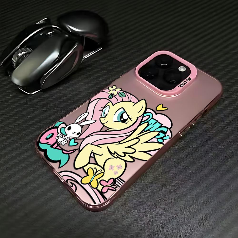 Cute cartoon pony Phone Case for Samsung Galaxy S26 S25 S24 S23 S22 S21 20 Note20 FE Ultra Edge Plus 4G 5G Anti Fall Matte Cover