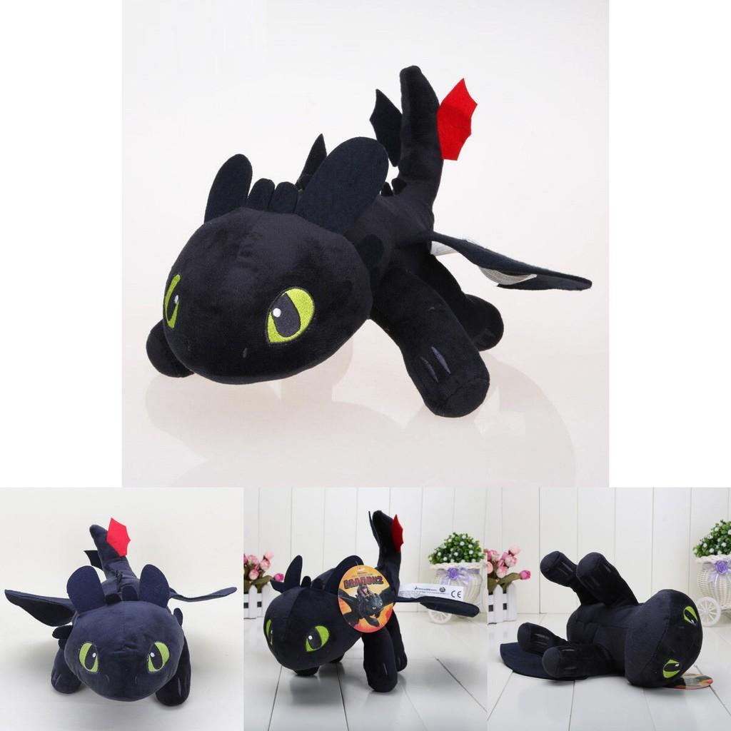 Adorable Toothless Night Fury Stuffed Animal Plush Toy From