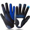 Full Finger Cycling Gloves for Cycling and Road 3D Impact Abrasion UV Smartphone Gloves Men's Bikes, Padded, Absorption, Resistant, Stretchable,