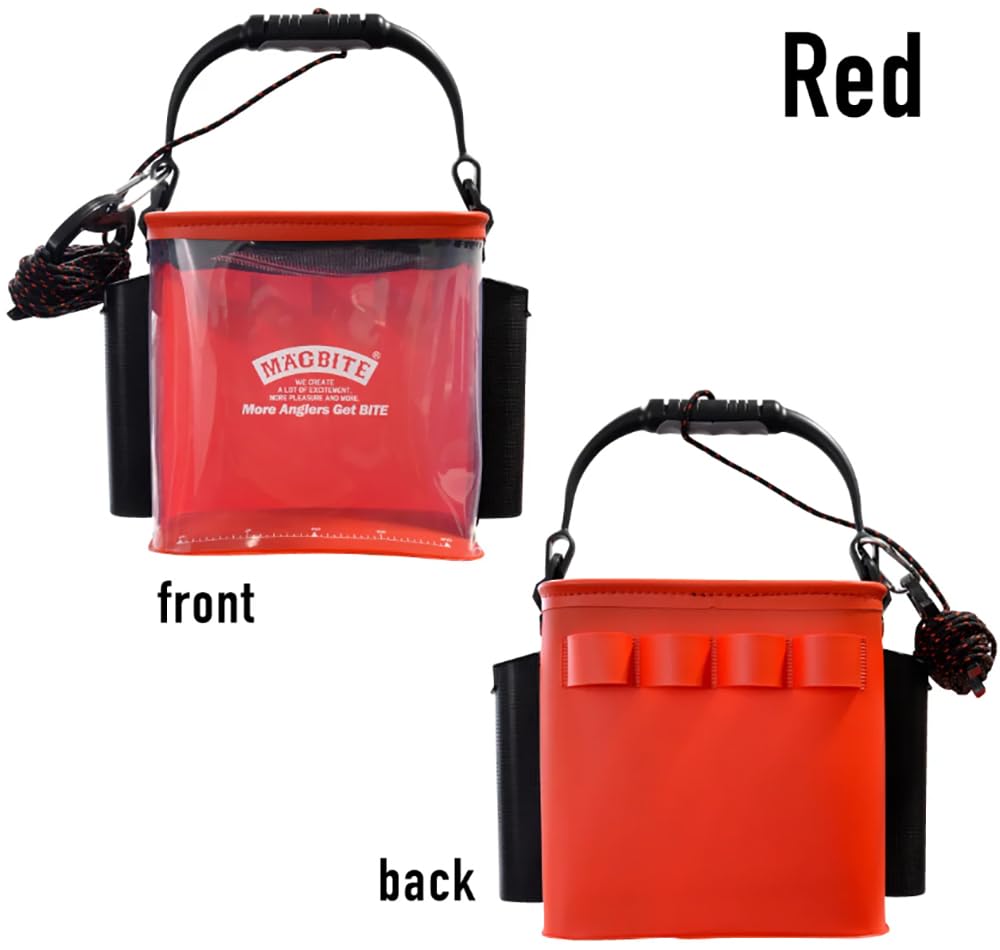 Magbite MBT08 Aqua Live Bucket Red