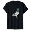 Pájaro Vuela Animal Paloma Moda Gráfica Camisetas Verano Nuevas Camisas y Camisetas Algodón Manga Corta Camisetas Ropa de Hombre