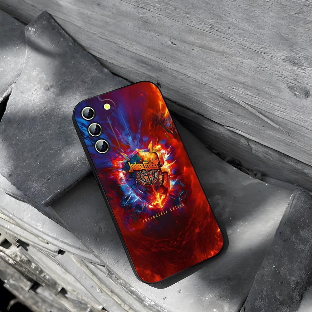 

Phone Case For Samsung Galaxy S24 S25 S26 S22 S23 S25 S21 Ultra Fe Plus A16 A55 A54 A24 A52 Coque Rock Band Judas Priest Galaxy S21 5G