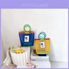 Adorable Children's Spring Summer Tote Bag Stylish Two Color Shopping Bag For Girls