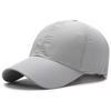 Ultra-thin Quick-drying Breathable Baseball Cap for Men Women Sports Caps Pure Color Sun Hats GZW