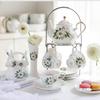 Luxurious Teapot Set, British Style Tea Sets, Bone China, Elegant Teaware, Tea Party, Teatime Afternoon Tea