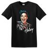 Halsey Pop Star Portrait T Shirt Colorful Music Fan Apparel Graphic Tee Gift