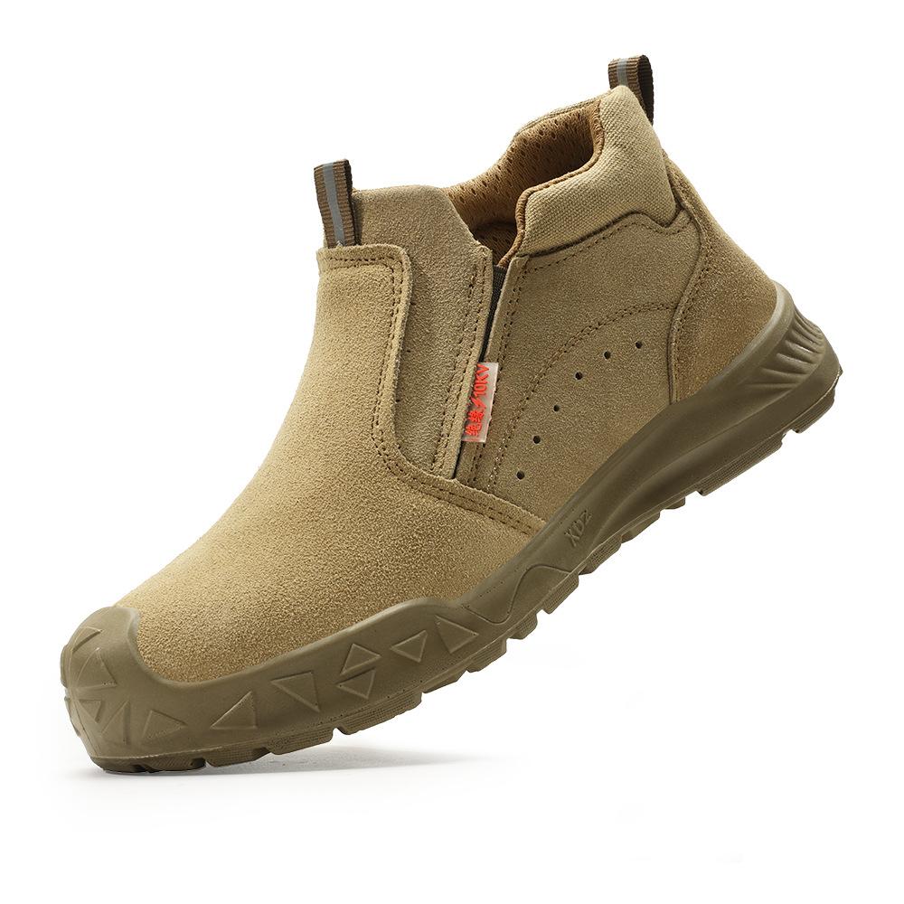 Electrical insulating shoes 11KV anti-smashing and anti-piercing safety shoes wear-resistant and comfortable fireproof flower welder shoes four