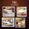 WoodWick WoodWick Trilogy Hearthwick Candle Enjoy 3 Scents In 1 Candle with Bonfire Sound Gift Women Present Fragrance Aroma (Fruit Temptations)