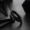 European and American Leather Hand-Woven Bracelet Leather Woven Multilayer Men'S Retro Stainless Steel Bracelet