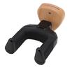 Guitar Wall Mount  Automatic Lock Holder Wooden Base Instrument Neck Hanger for Guitar Bass U