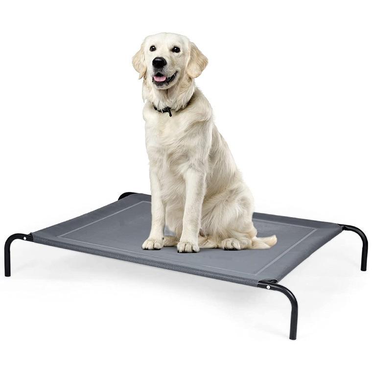 Dog Bed Summer Kennel Summer Medium and Large Dog Golden Retriever Corgi Pet Beds All Seasons Off The Ground Pet Camp Bed