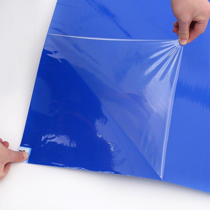 Tearable Anti-Static Cleanroom Sticky Mat for Shoe Sole Dust Removal