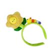 Süßes Blumen-Stirnband für Damen & Kinder: Gesichtsreinigung, Fotos, Auftritte, Aktivitäten im Kindergarten