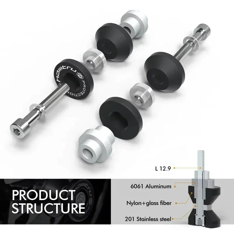 For Suzuki GSX1300R GSX 1300R Hayabusa 1999-2022 2023 8MM Swing Arm Swingarm Spool Slider Stand Screw Motorcycle Accessories