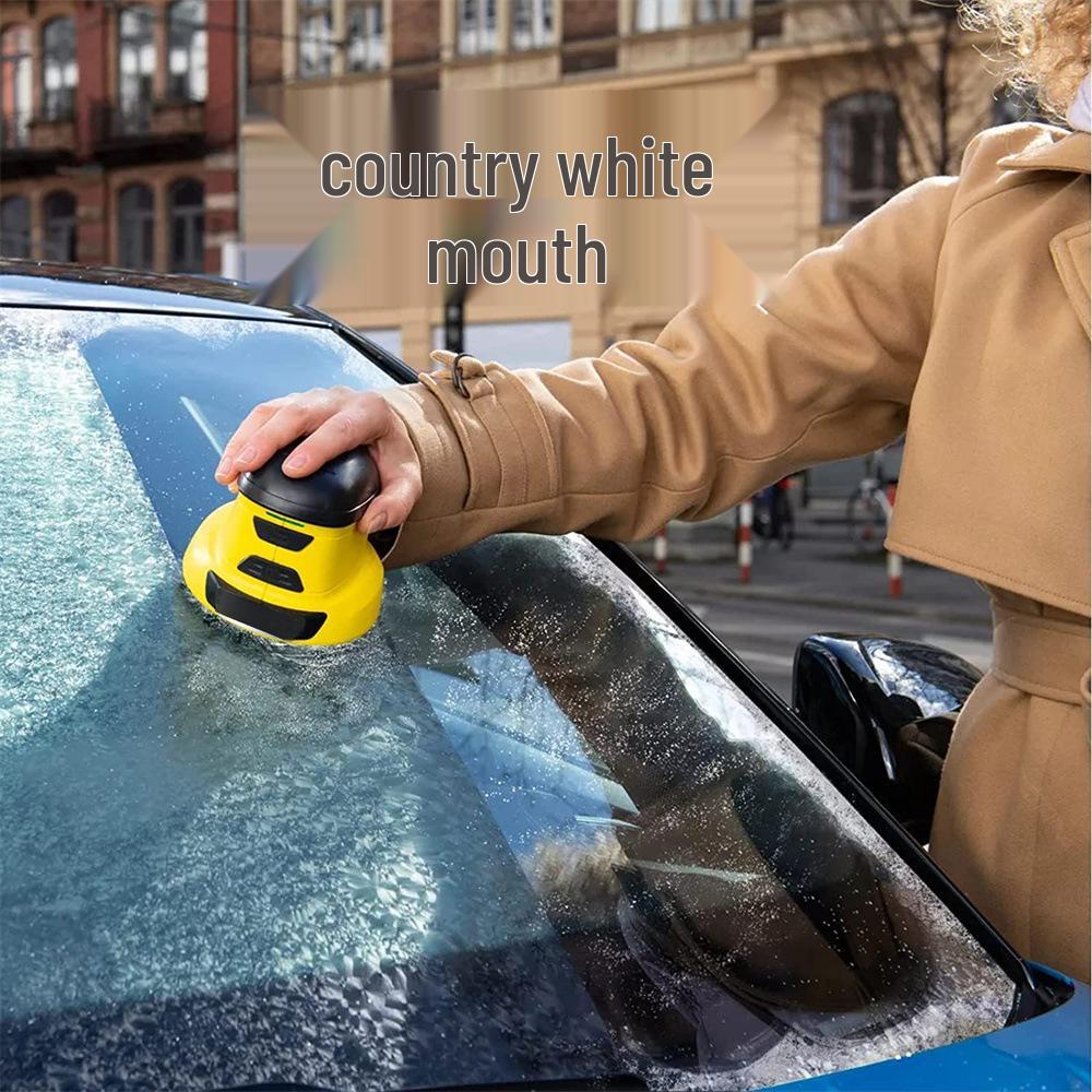 Electric Ice Scraper & Windshield Defroster Tool for Winter Car Glass Cleaning