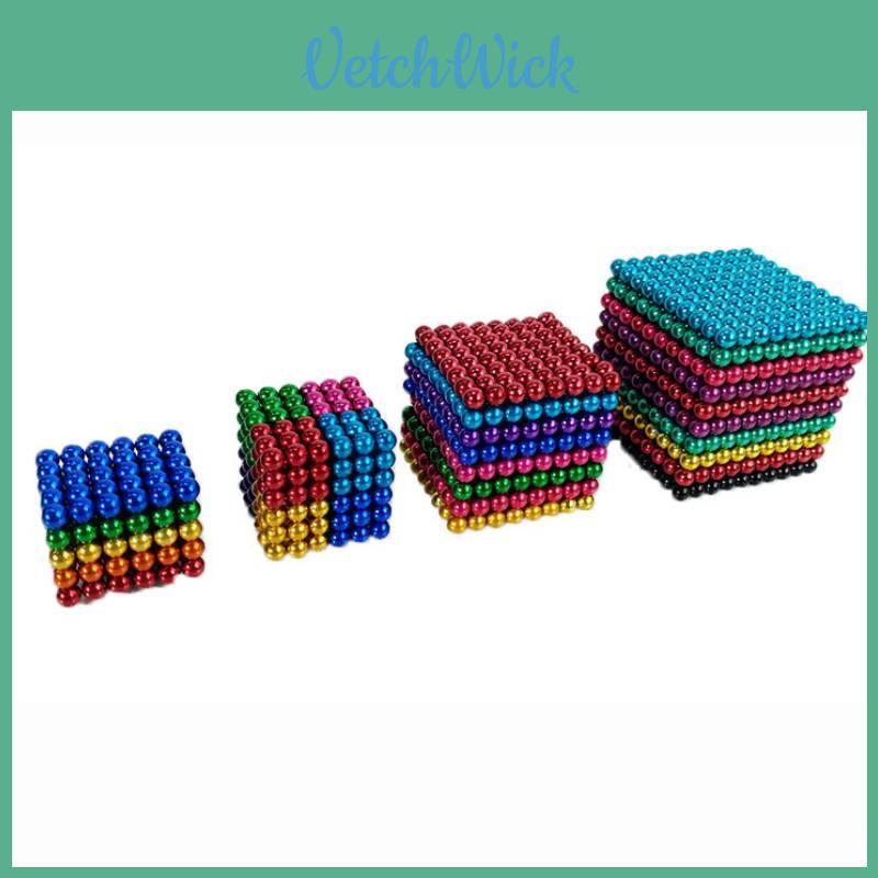 Magnetic Neodymium Colorful Buck Ball 5mm 512pcs N35 Puzzle Toy