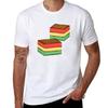 Italian Rainbow Cookie Foodie Tshirt Fashion Simple Casual Tee Shirt