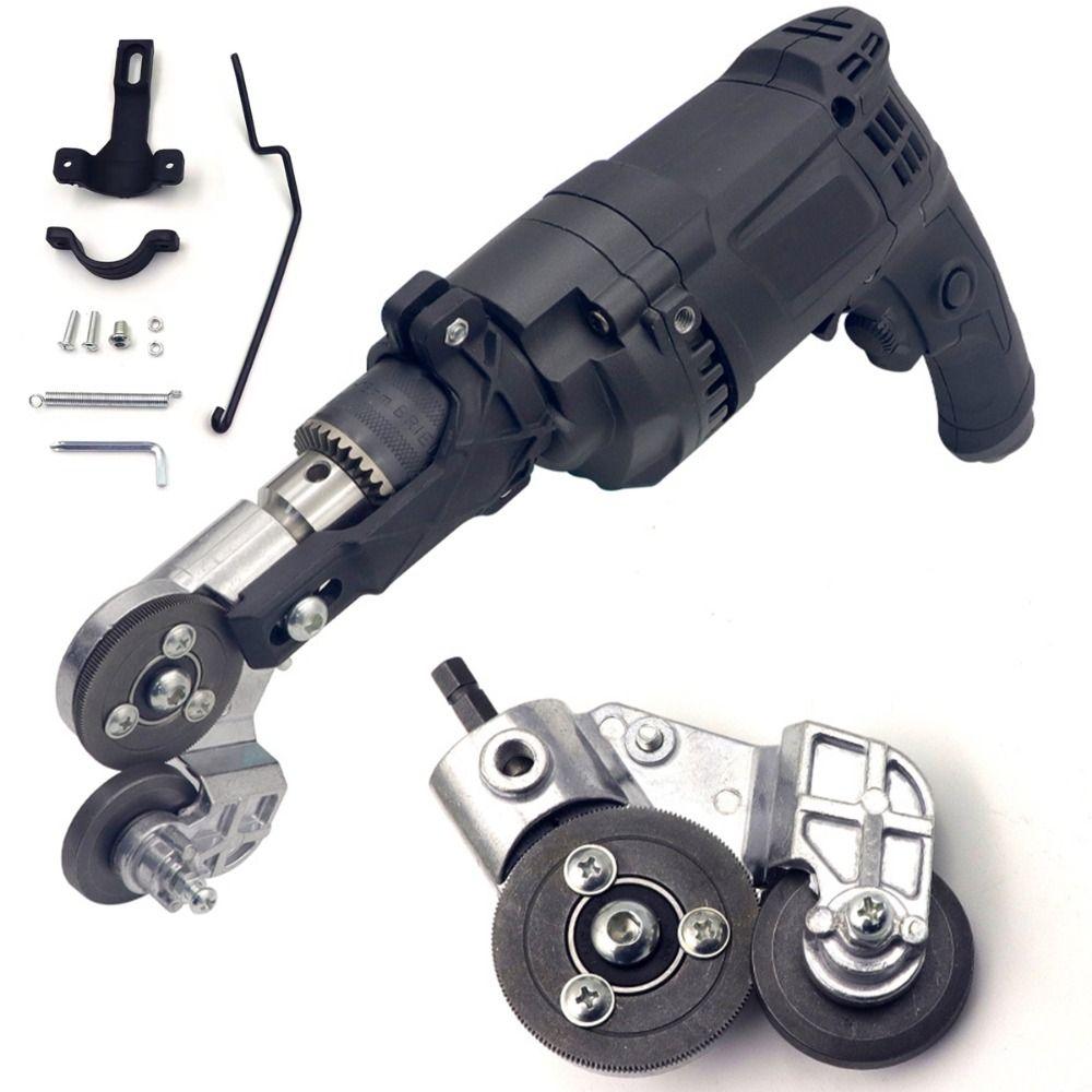 Metal Metal Sheet Cutter Cutting Tools Punch Shears Sawing Machines Cutting Tool  Drill Attachment