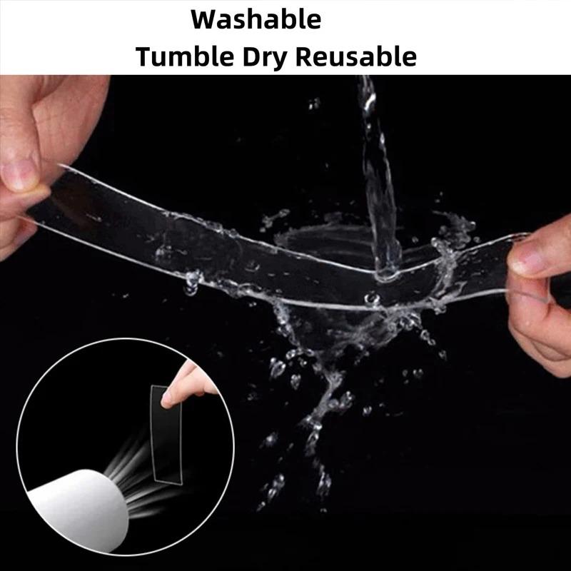 5M Ultrastark Dubbelsidig Självhäftande Monstertape Hushållsapparater Vattentäta Väggdekaler Hemförbättring Resistent Tejp