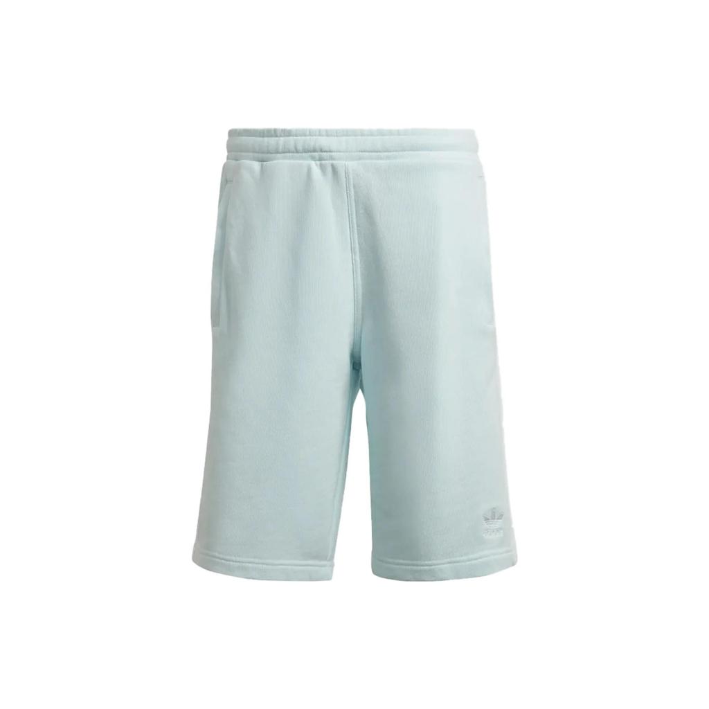 Adidas Solid Color Elastic Casual Shorts Men Shorts Light-Blue HK7313